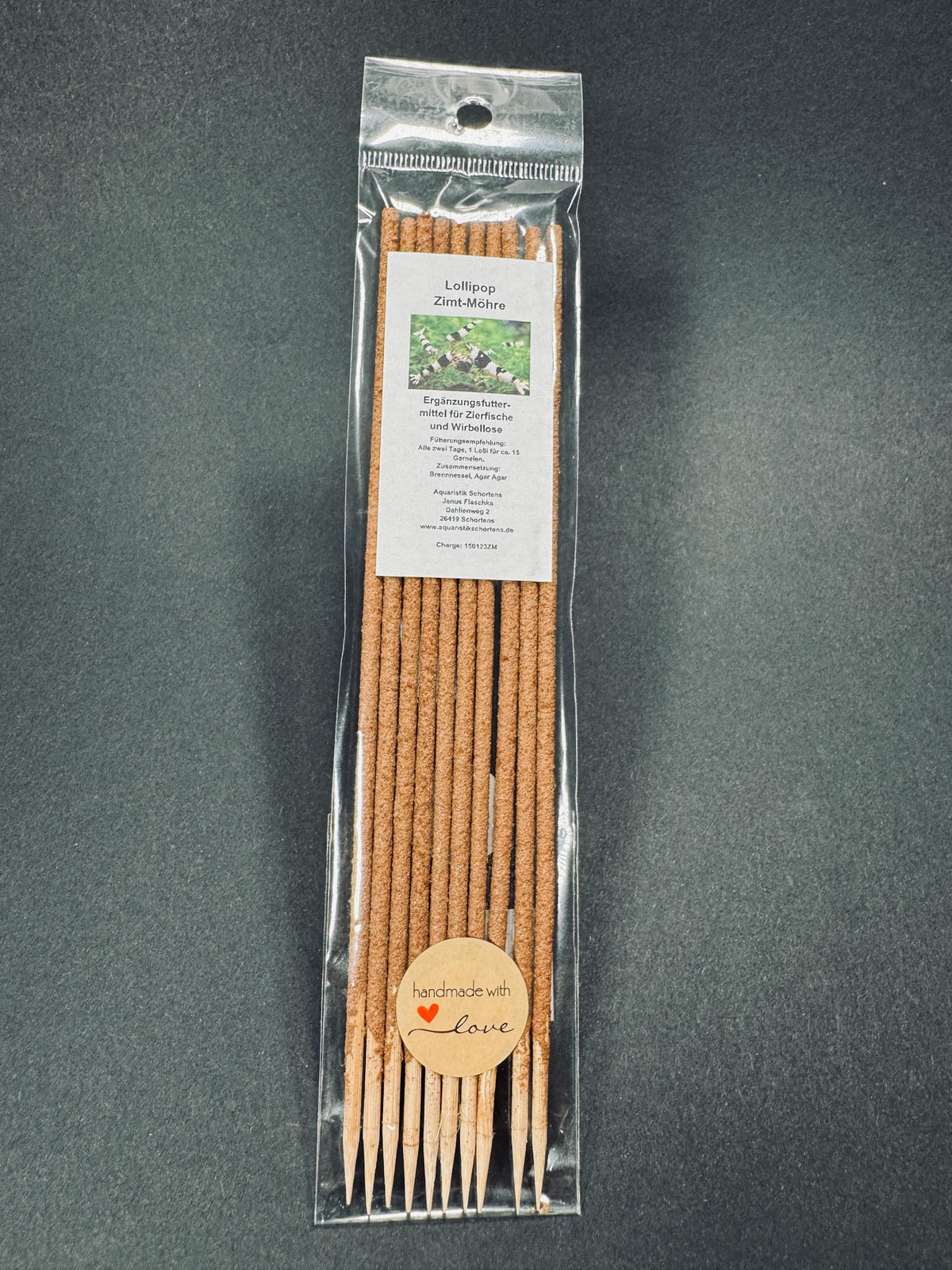 Garnelen Lollies