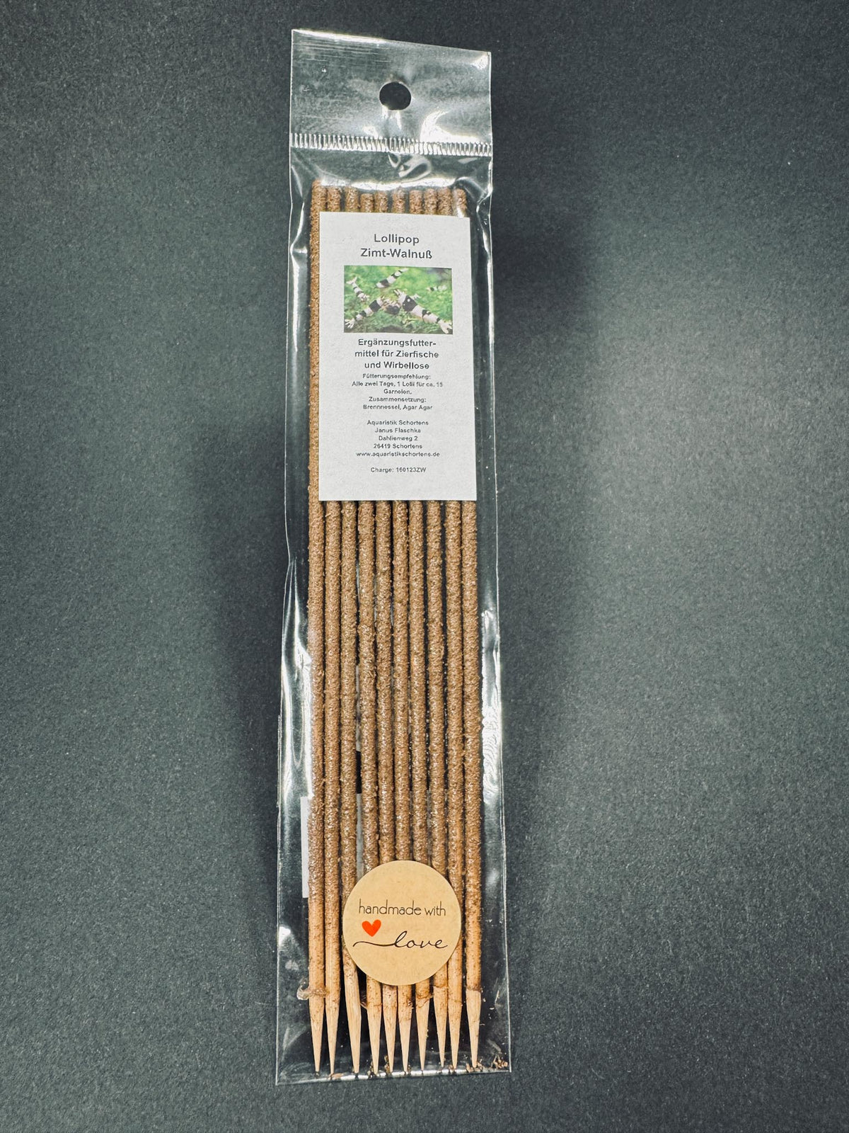 Garnelen Lollies