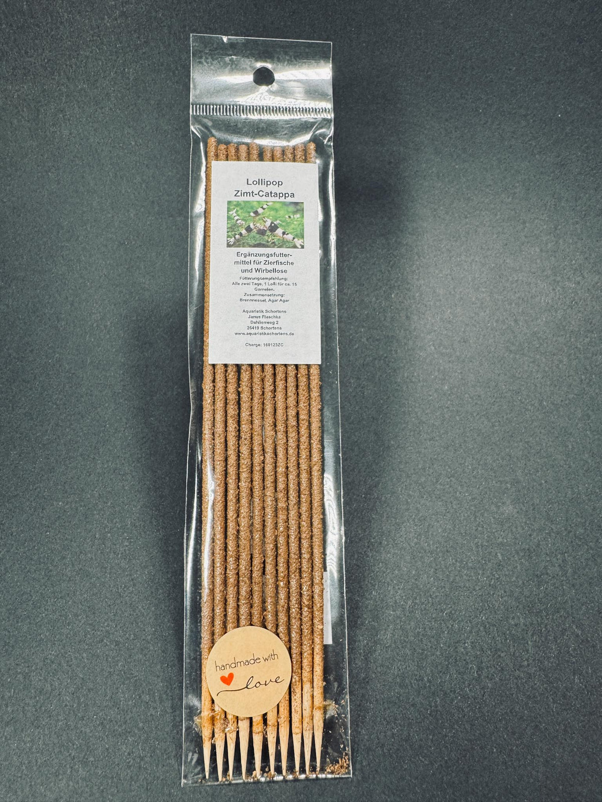 Garnelen Lollies