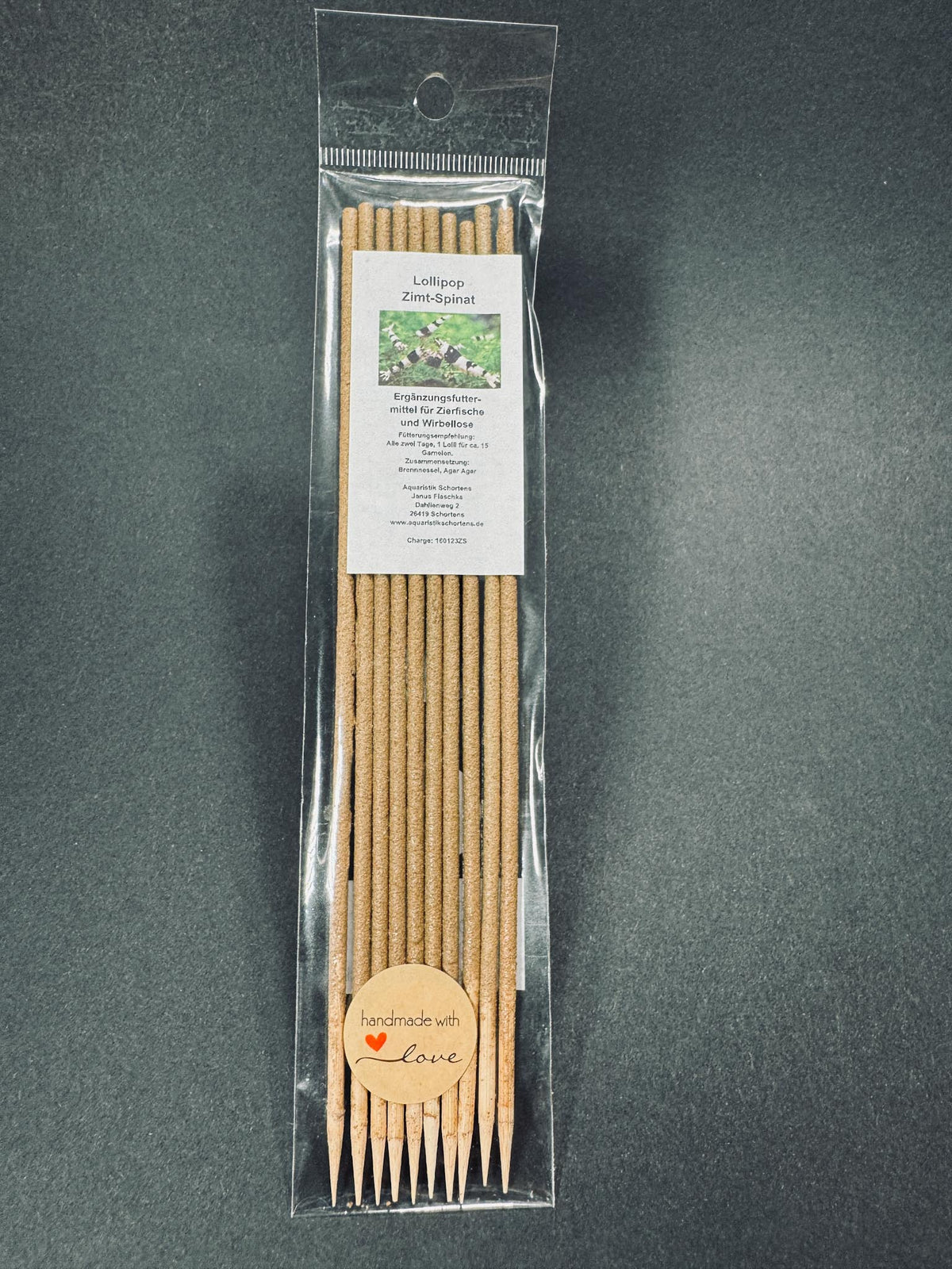 Garnelen Lollies