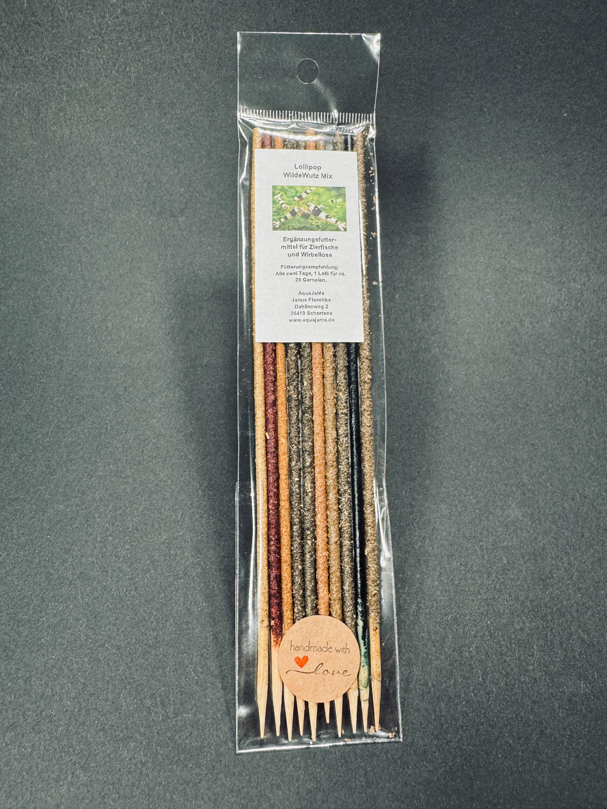 Garnelen Lollies