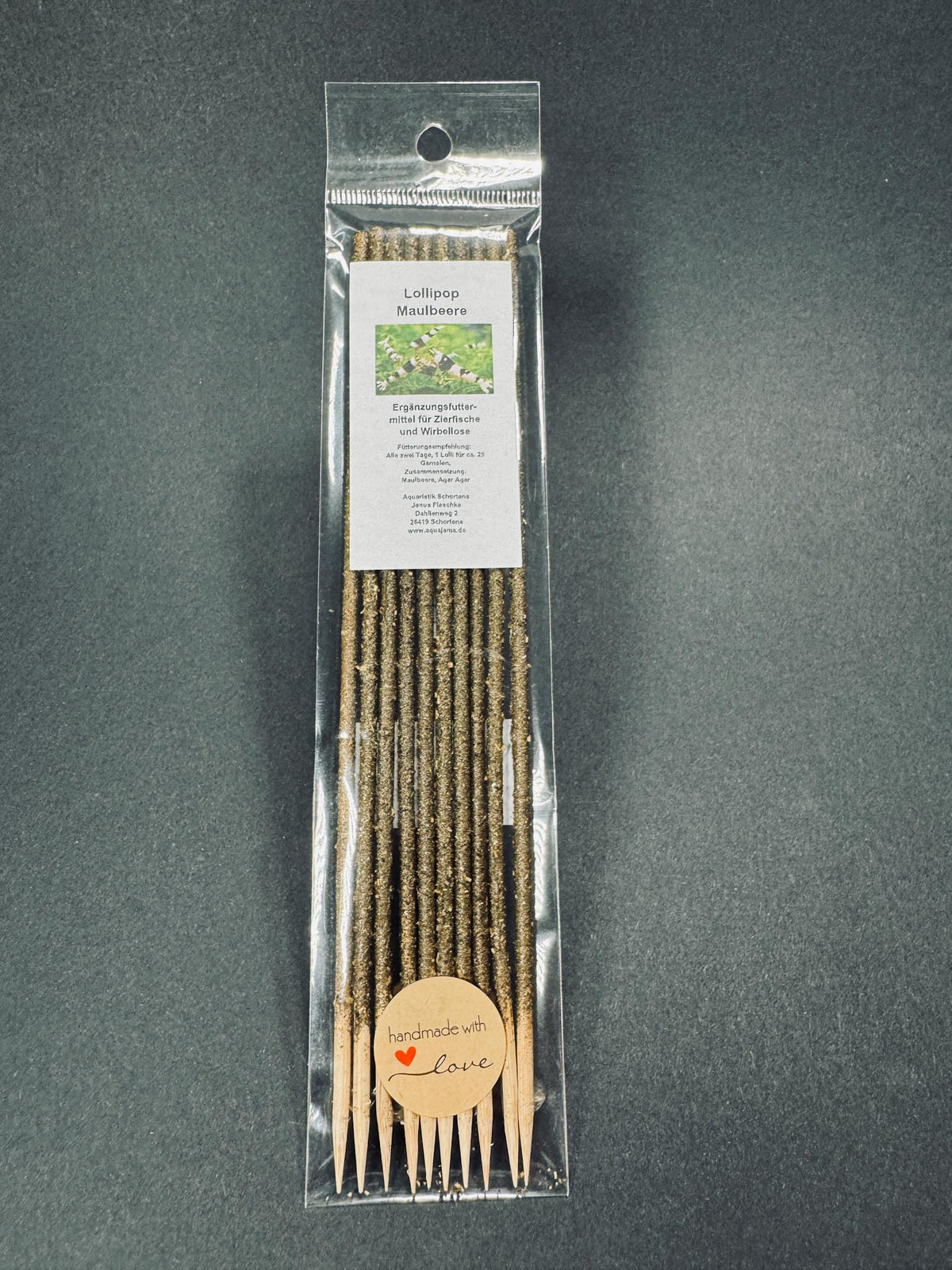 Garnelen Lollies