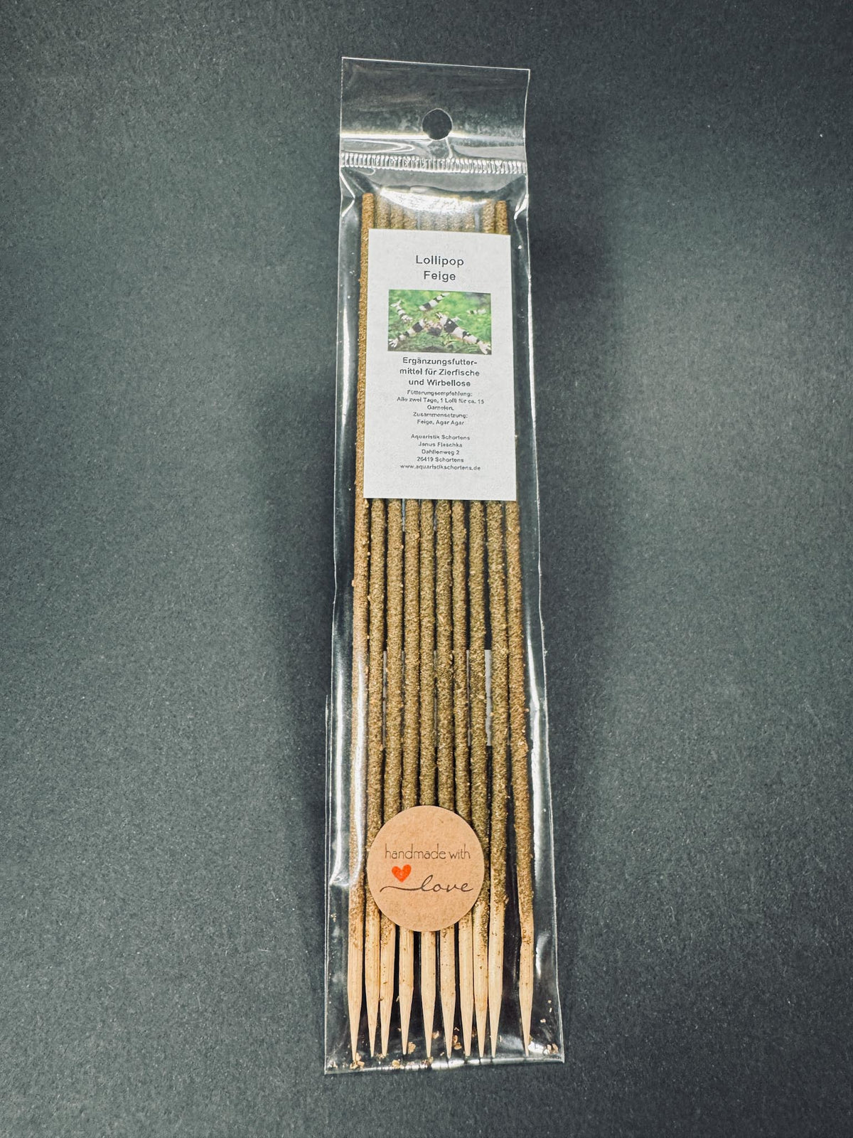 Garnelen Lollies