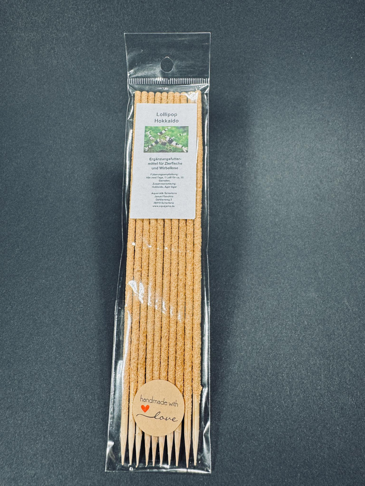 Garnelen Lollies