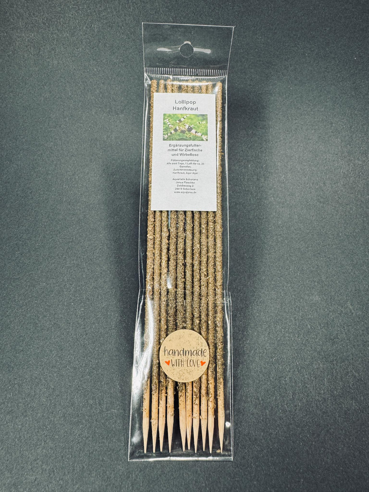 Garnelen Lollies