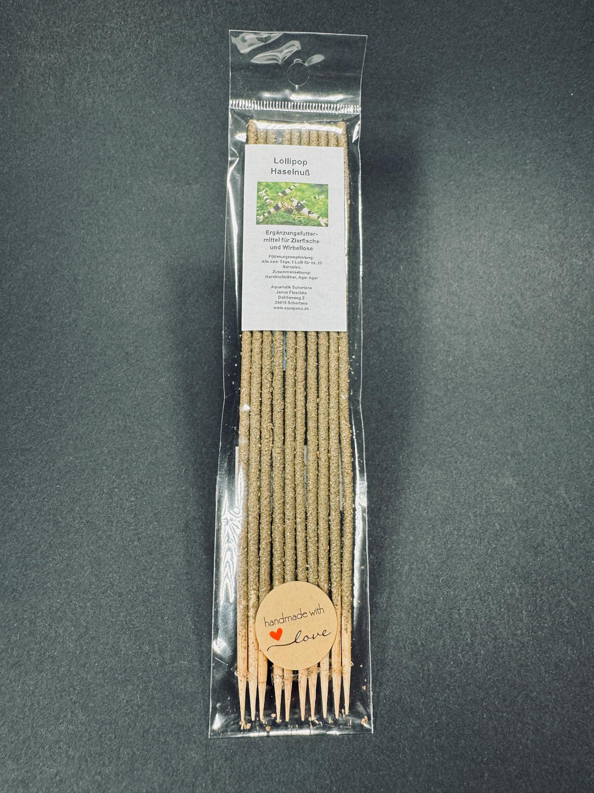 Garnelen Lollies