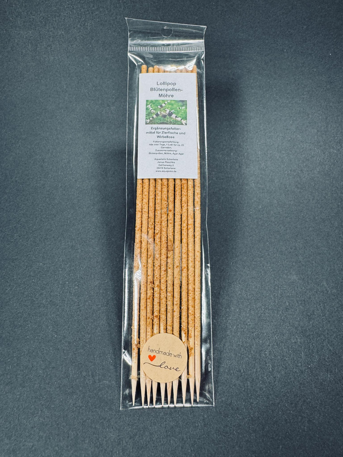 Garnelen Lollies