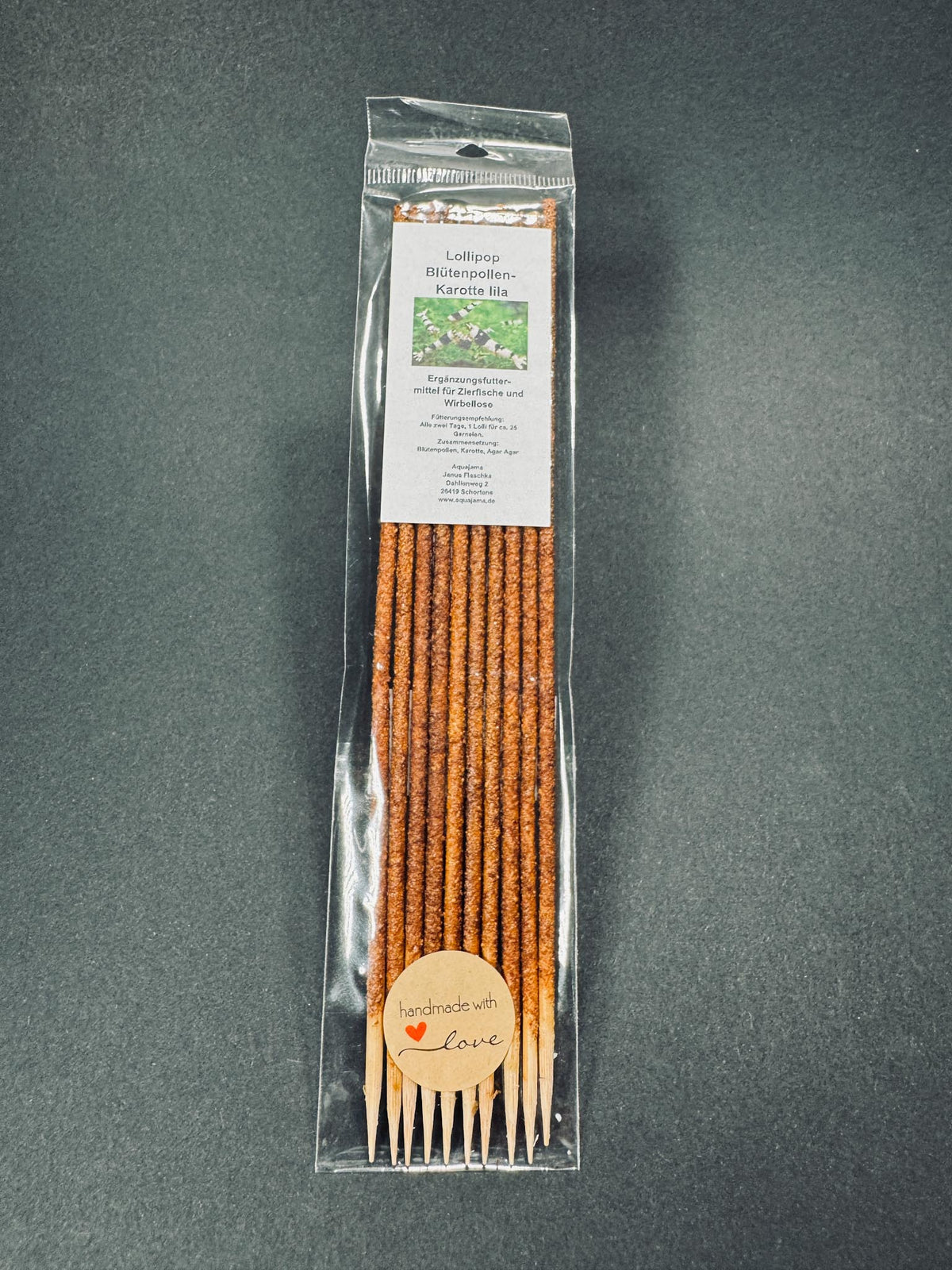Garnelen Lollies