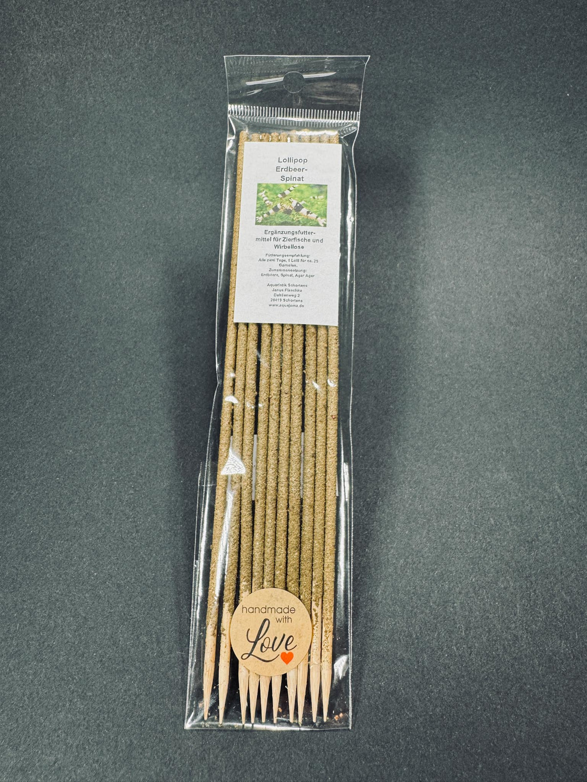 Garnelen Lollies