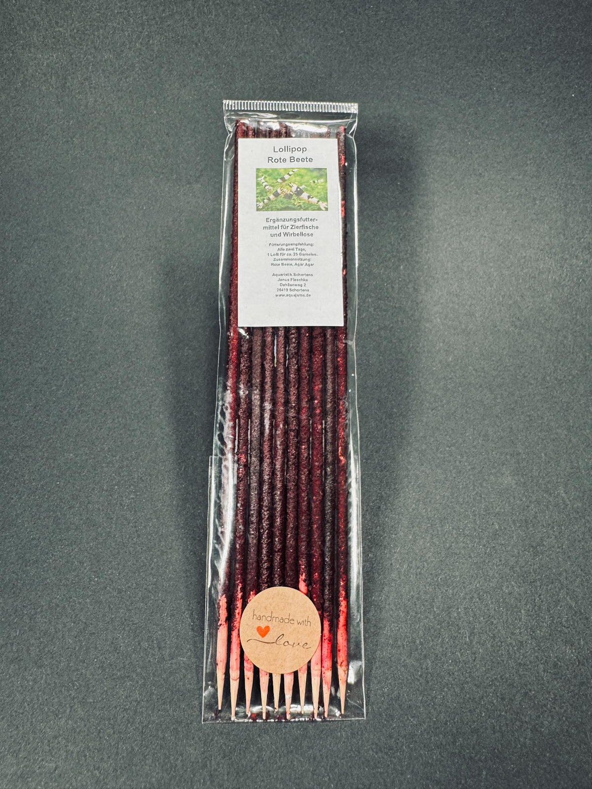 Garnelen Lollies