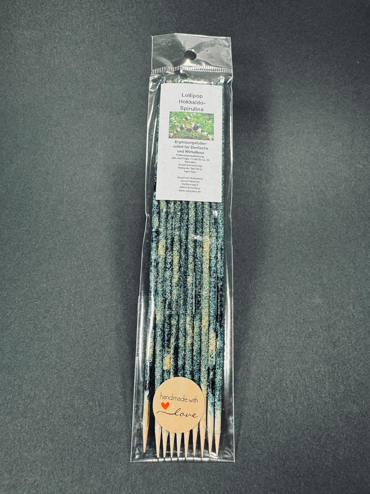 Garnelen Lollies