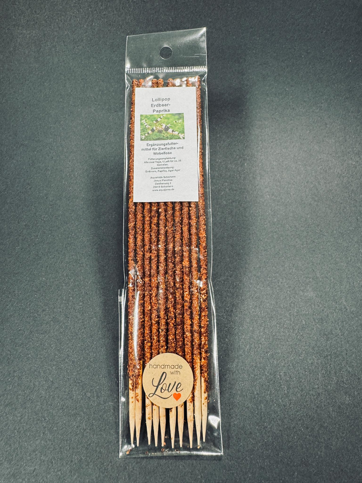 Garnelen Lollies