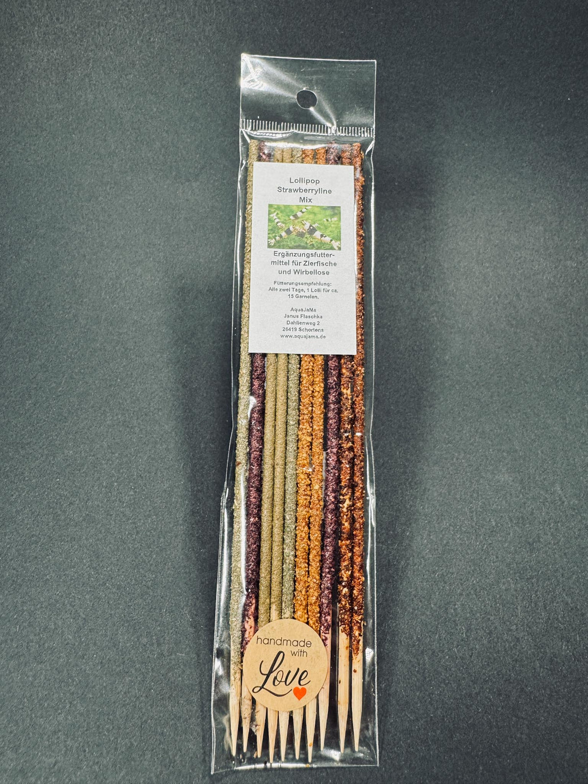 Garnelen Lollies